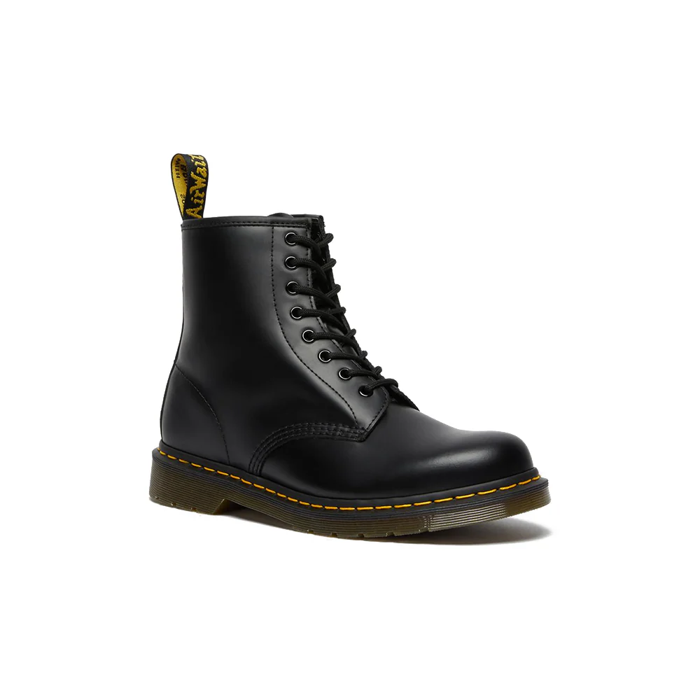 1460 Smooth Leather Lace Up Boots 'Black' - Image 2