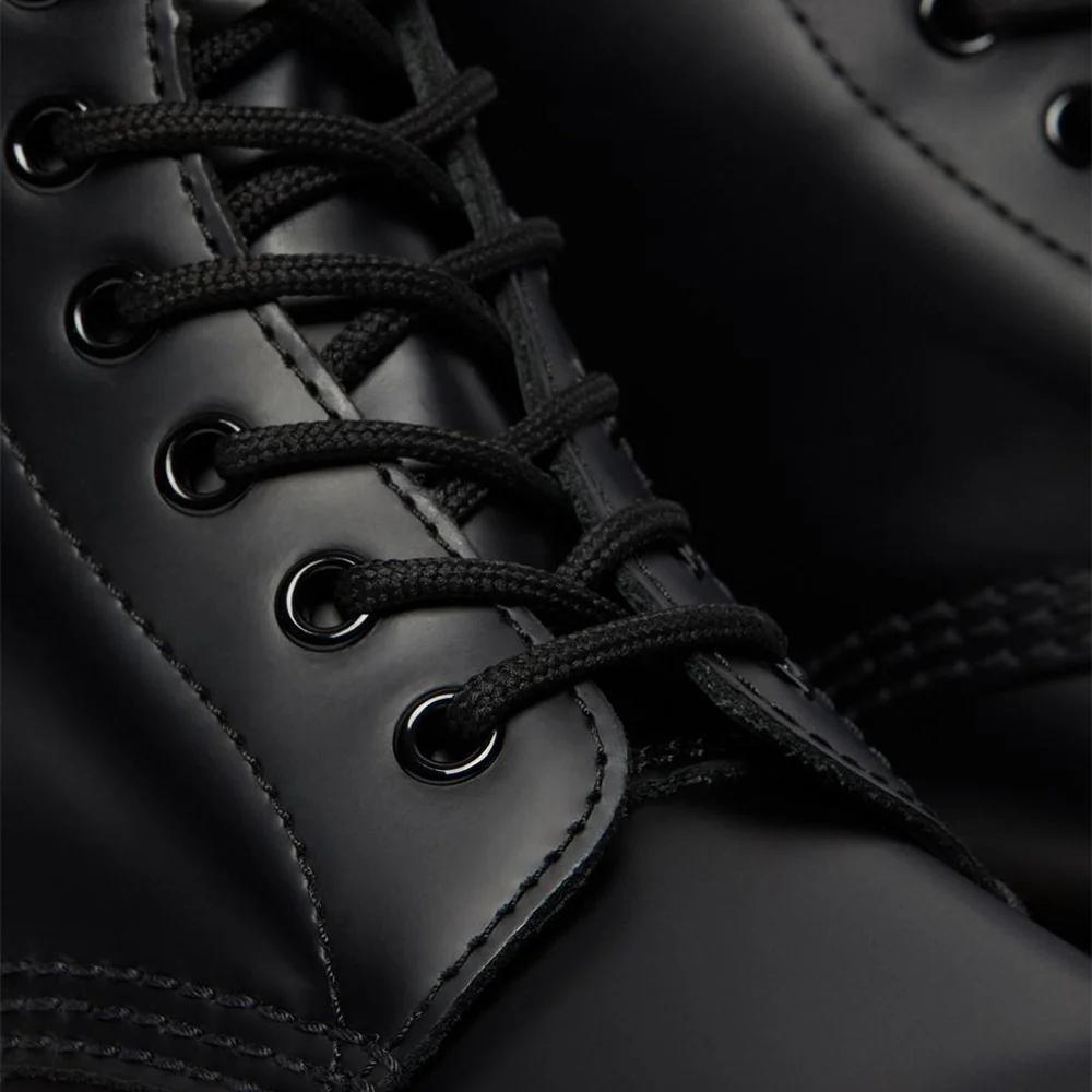 1460 Smooth Leather Lace Up Boots 'Black' - Image 7