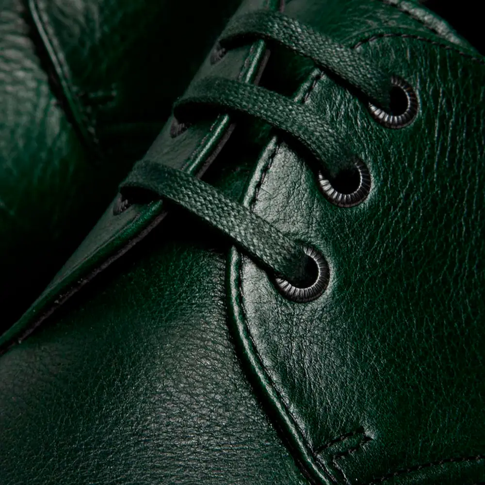 1461 Buckingham Leather Shoes 'DMS Green' - Image 7
