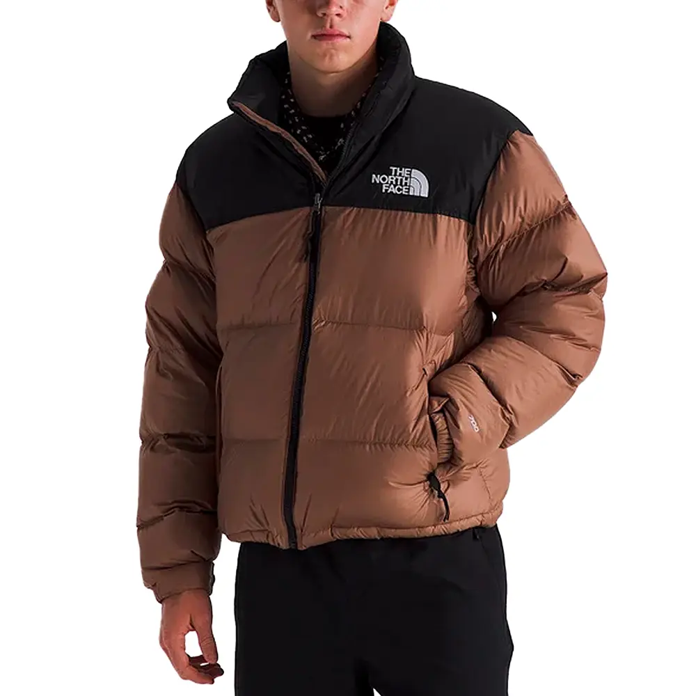 1996 Retro Nuptse Jacket 'Latte TNF Black' - Image 3
