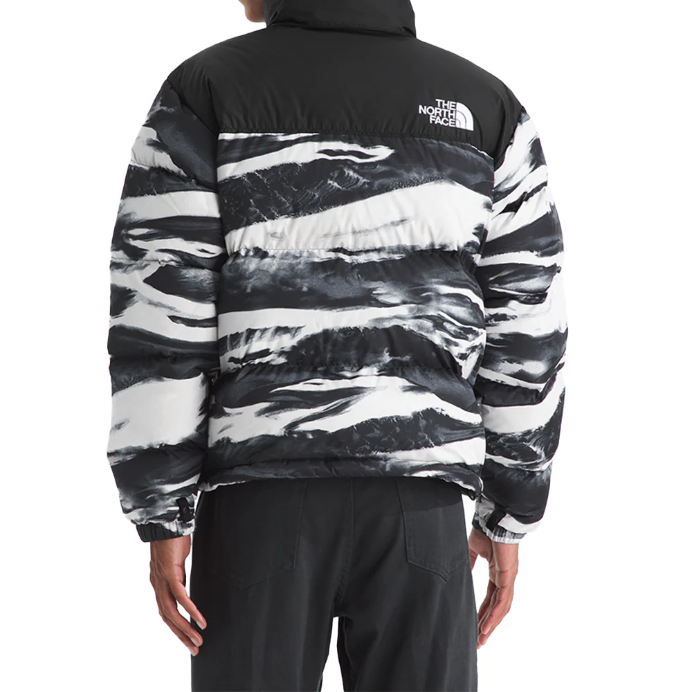 1996 Retro Nuptse Jacket Print 'TNF Black Edge Of Light Print' - Image 10
