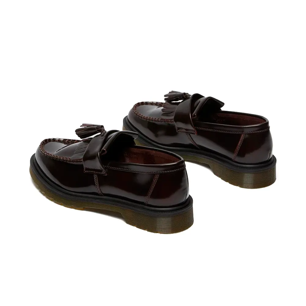 Adrian Arcadia Leather Tassel Loafers 'Cherry Red Arcadia' - Image 3