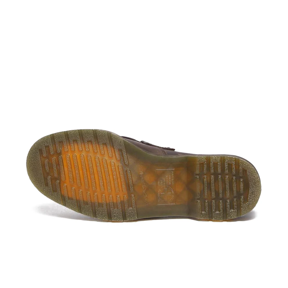 Adrian Crazy Horse Leather Tassel Loafers 'Dark Brown' - Image 6