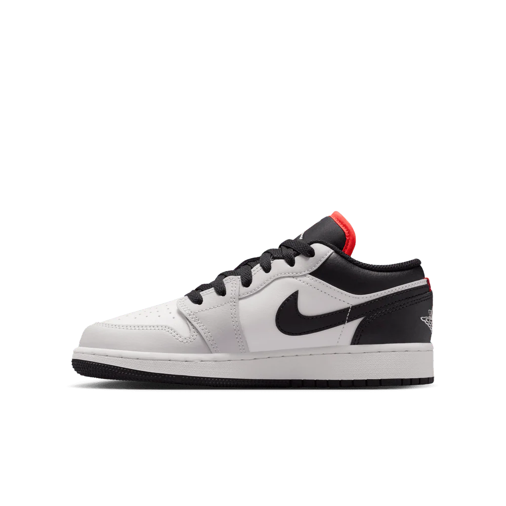 Air Jordan 1 Low GS 'Black Summit White Infrared' - Image 3