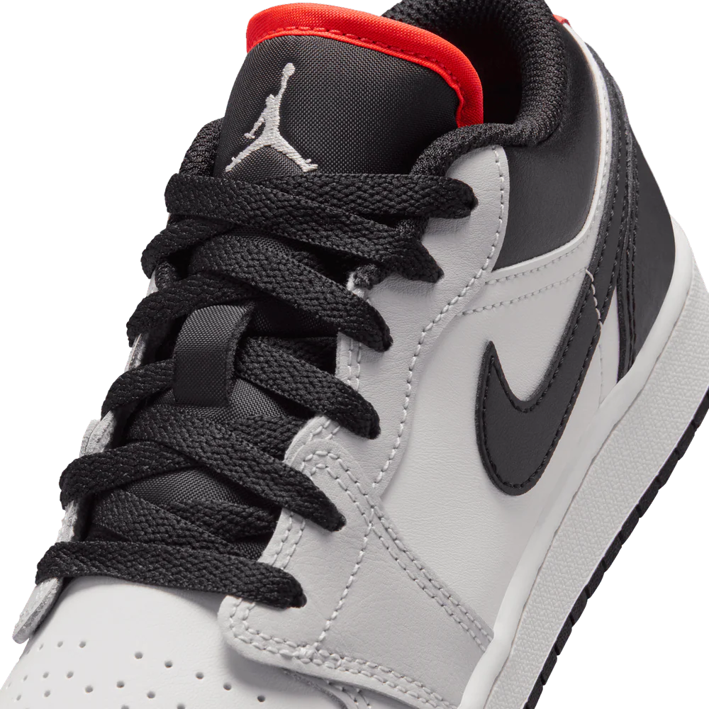 Air Jordan 1 Low GS 'Black Summit White Infrared' - Image 7