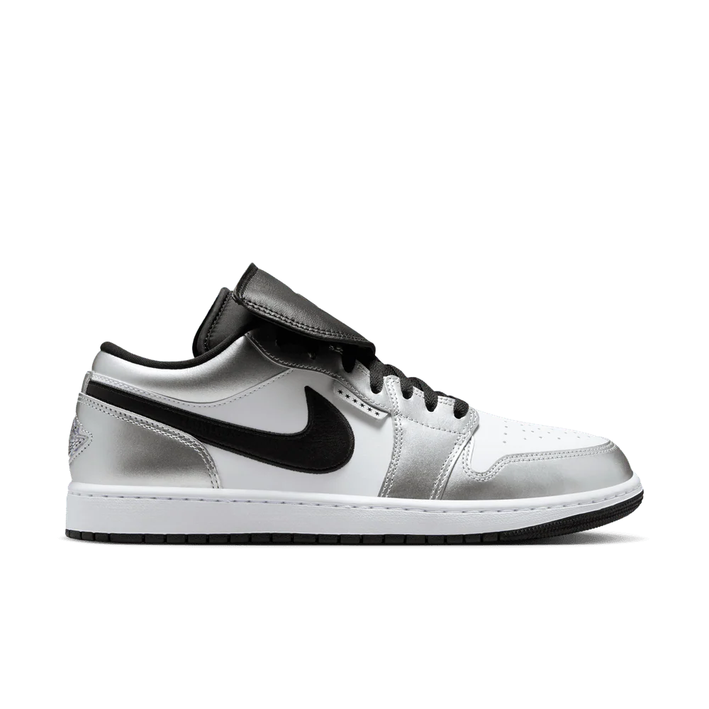 Air Jordan 1 Low SE Tiempo 'Metallic Silver'