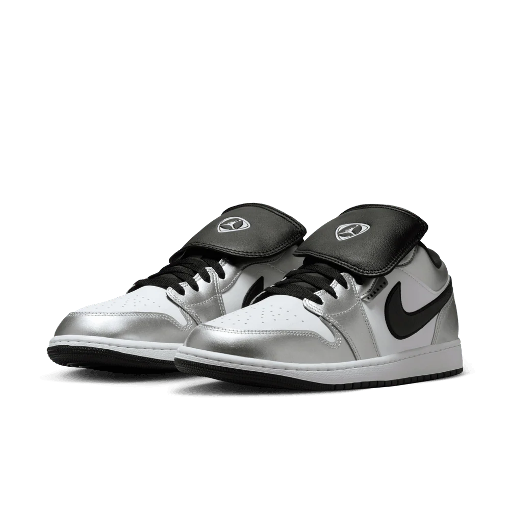Air Jordan 1 Low SE Tiempo 'Metallic Silver' - Image 2