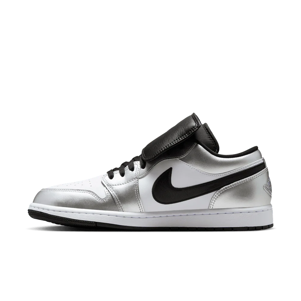 Air Jordan 1 Low SE Tiempo 'Metallic Silver' - Image 3