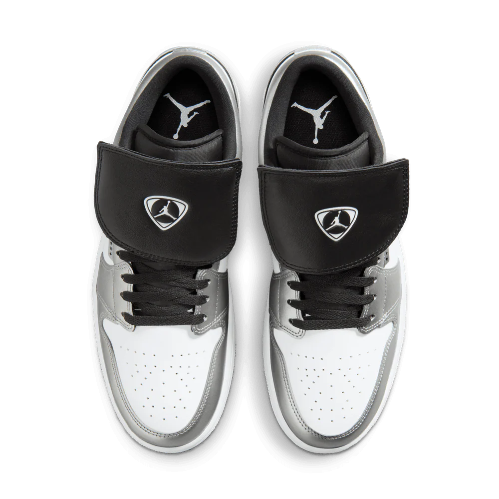 Air Jordan 1 Low SE Tiempo 'Metallic Silver' - Image 5