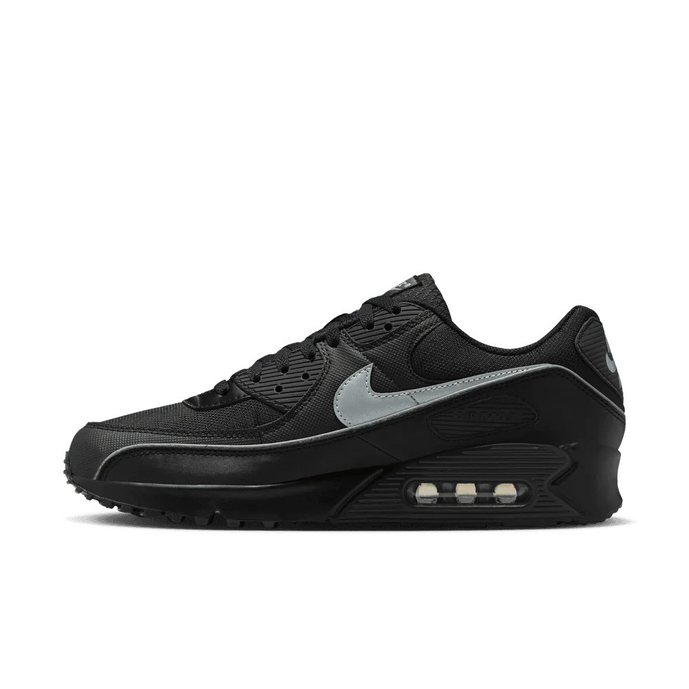 Air Max 90 Premium Reflective 'Black' - Image 3