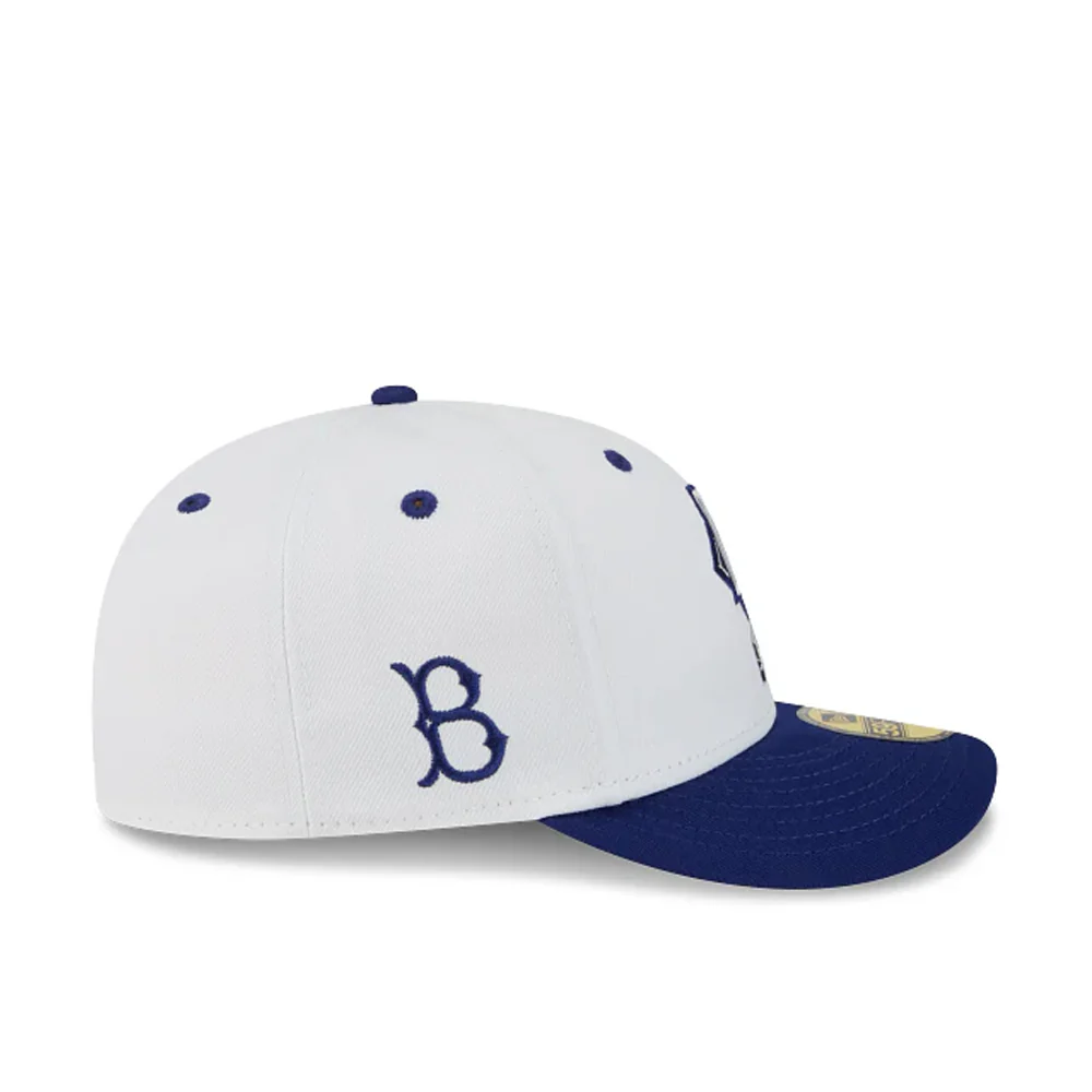 Brooklyn Dodgers 59FIFTY 'Jackie Robinson - White' - Image 3
