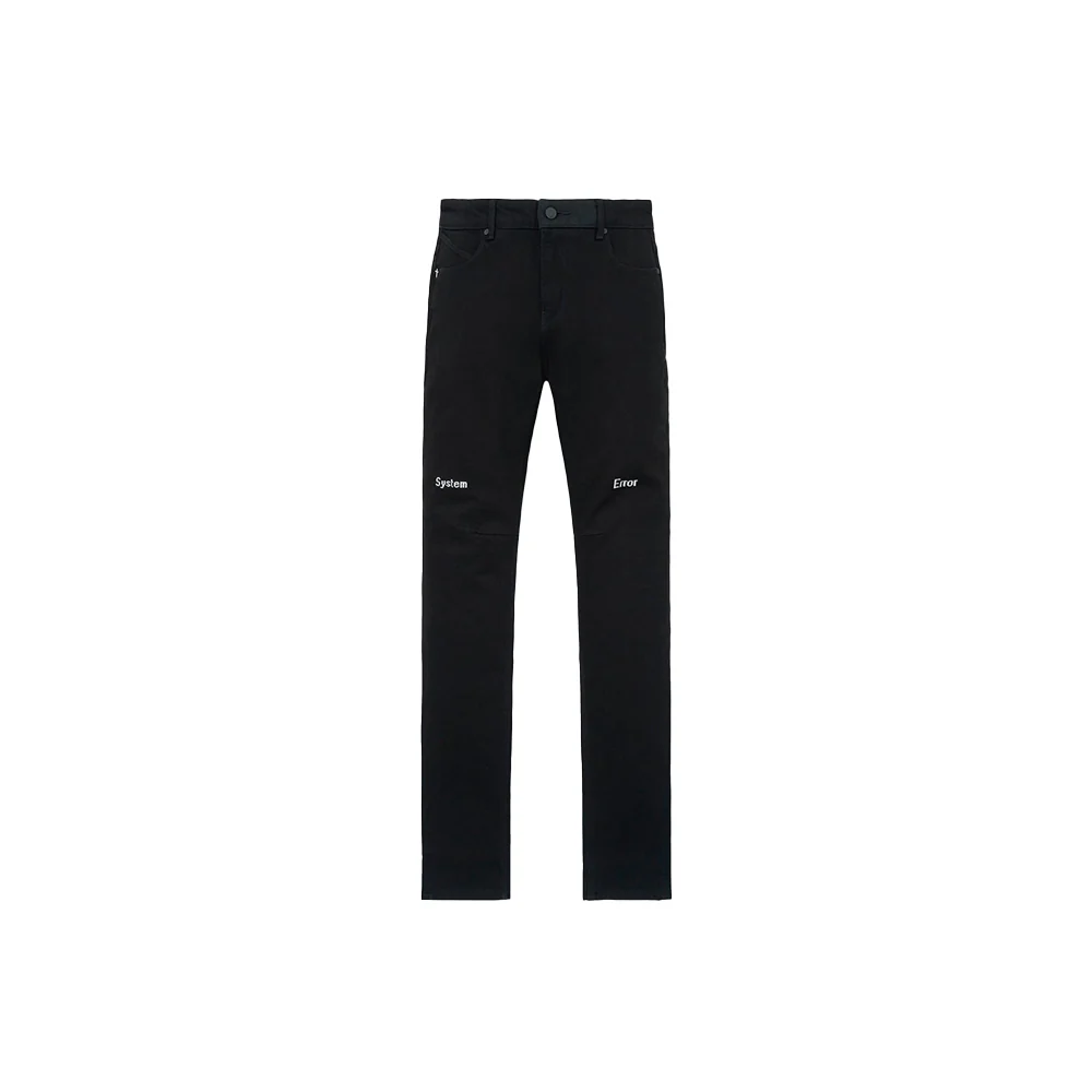 Bryant Skinny Jean 'Black Hologram Digital Cross'