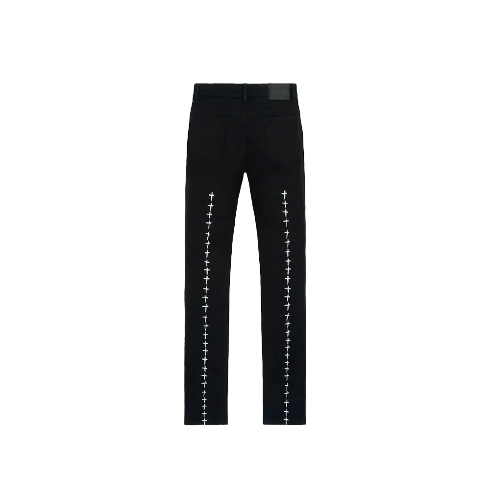 Bryant Skinny Jean 'Black White Cross' - Image 3
