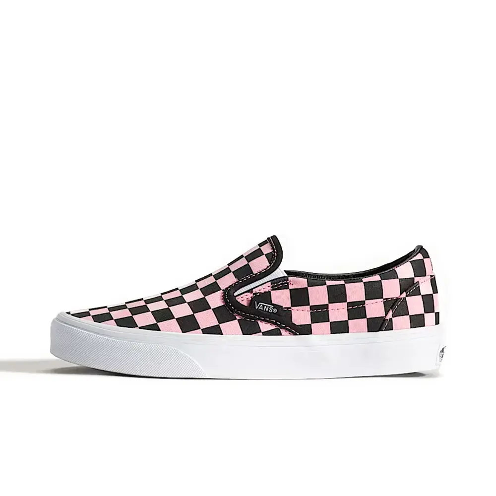 Classic Slip-On Checkerboard 'Pop Pink Black' - Image 2