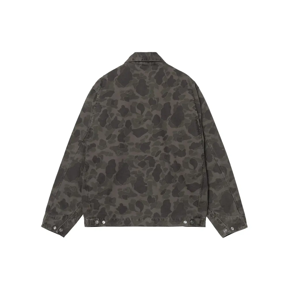 Duck Detroit Jacket 'Camo Duck Green Porphyry' - Image 3