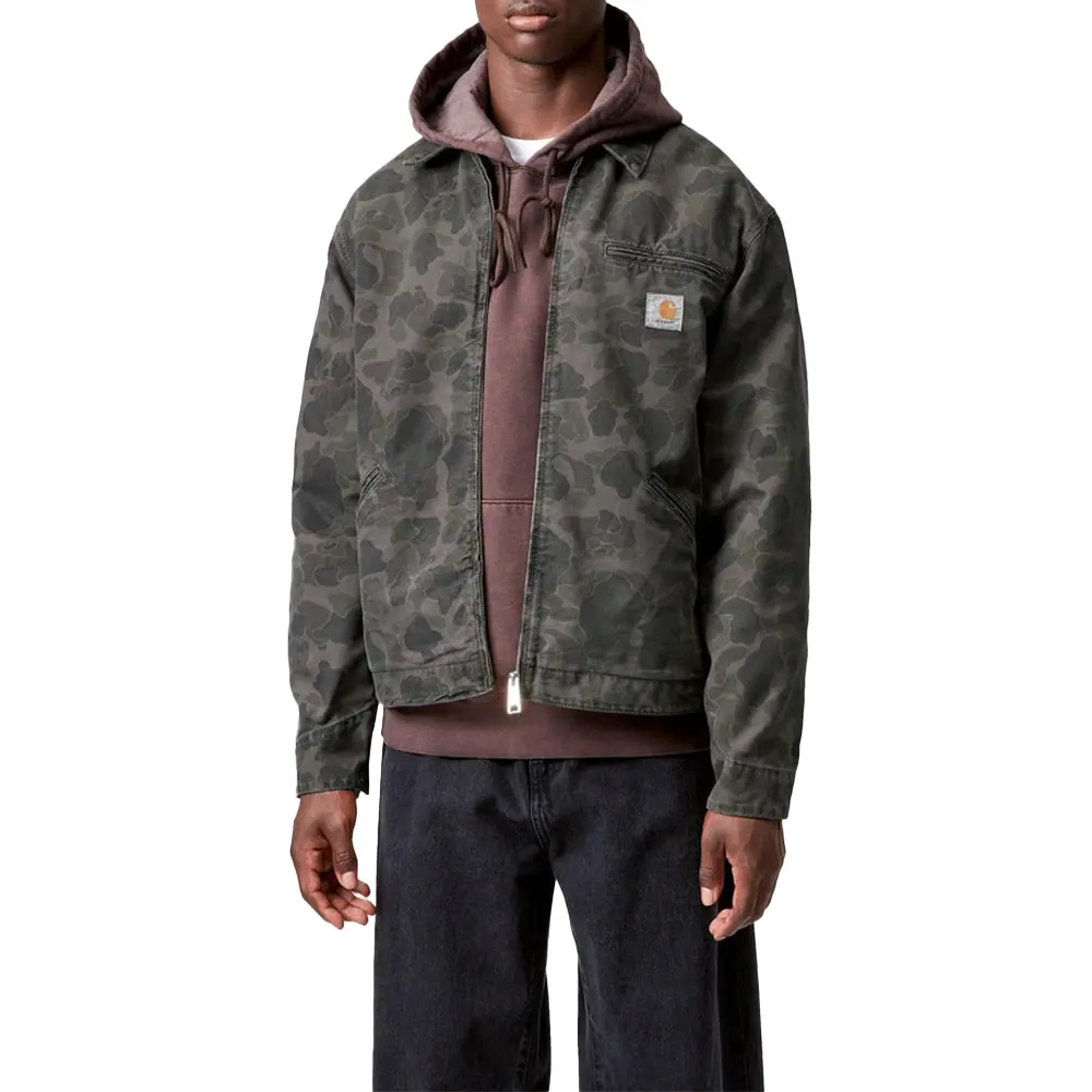 Duck Detroit Jacket 'Camo Duck Green Porphyry' - Image 4