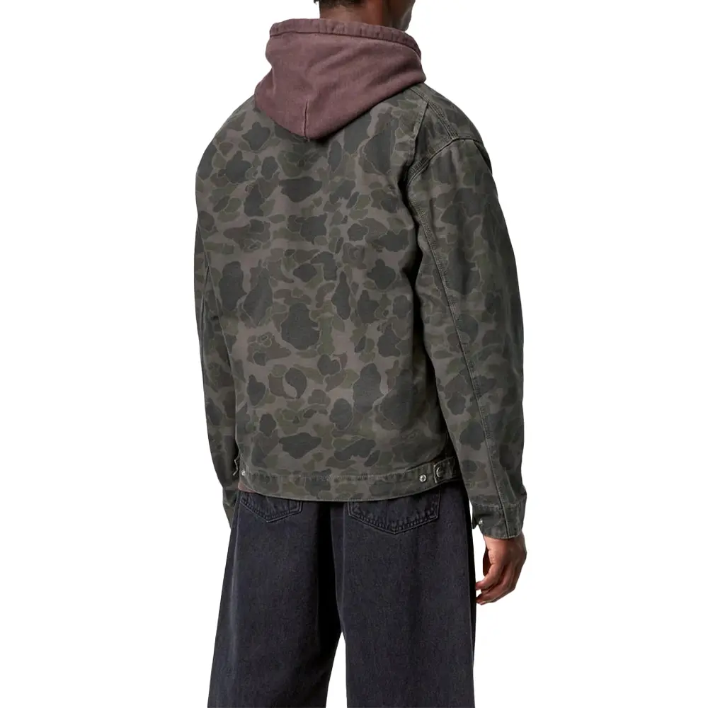 Duck Detroit Jacket 'Camo Duck Green Porphyry' - Image 5