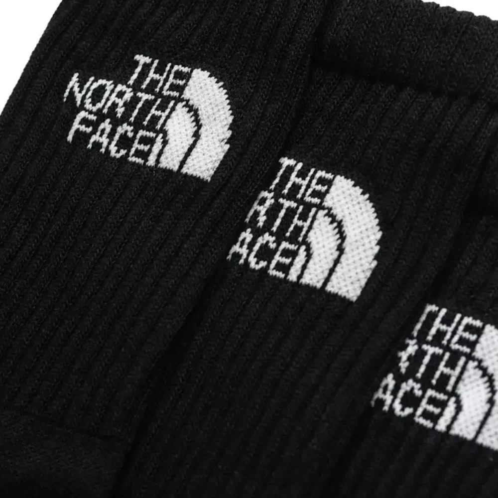 Everyday Standard Crew Sock 3P 'TNF Black' - Image 2