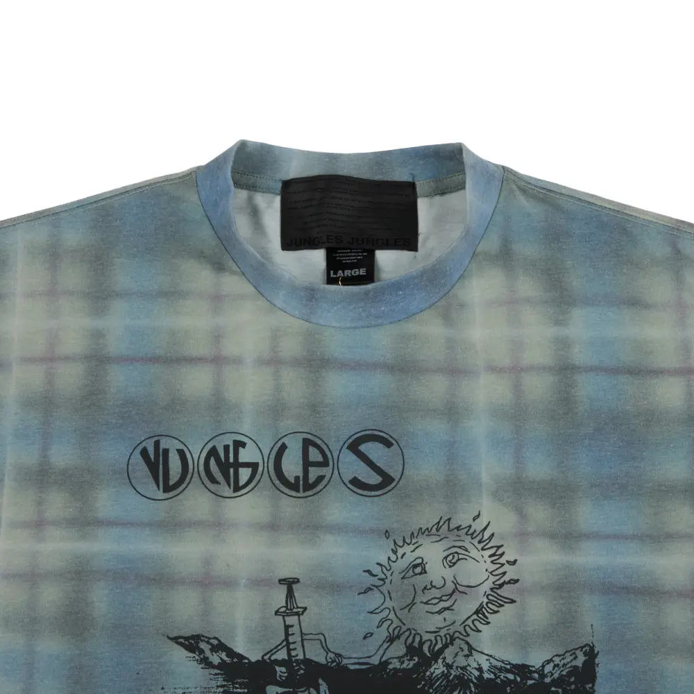 Field of Daisies Tee 'Plaid' - Image 3