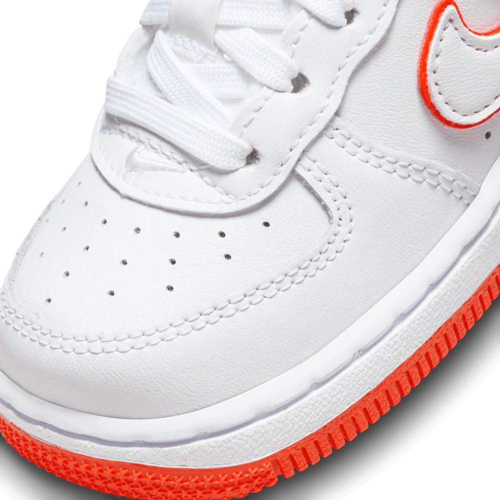 Force 1 Low Toddler 'White Red' - Image 7