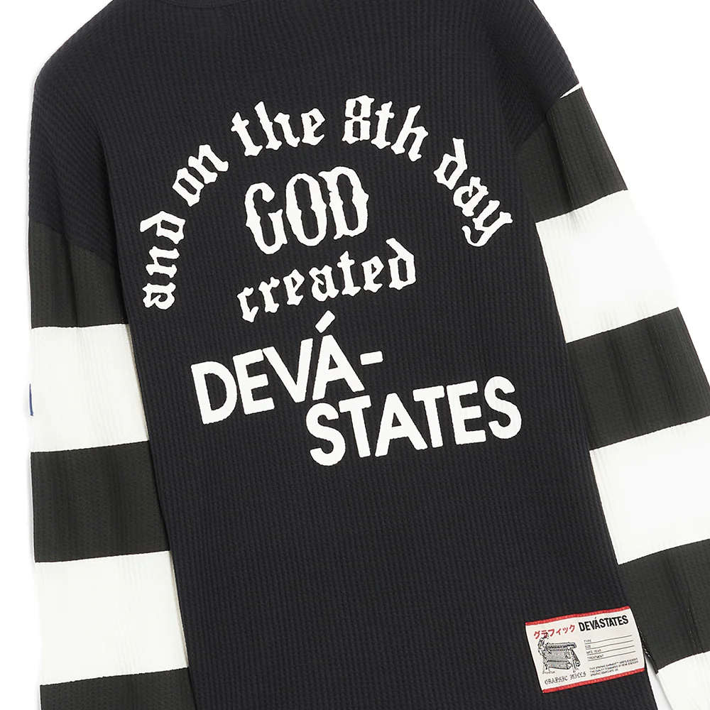 GENESIS Waffle Knitted Crewneck Sweater - Image 2