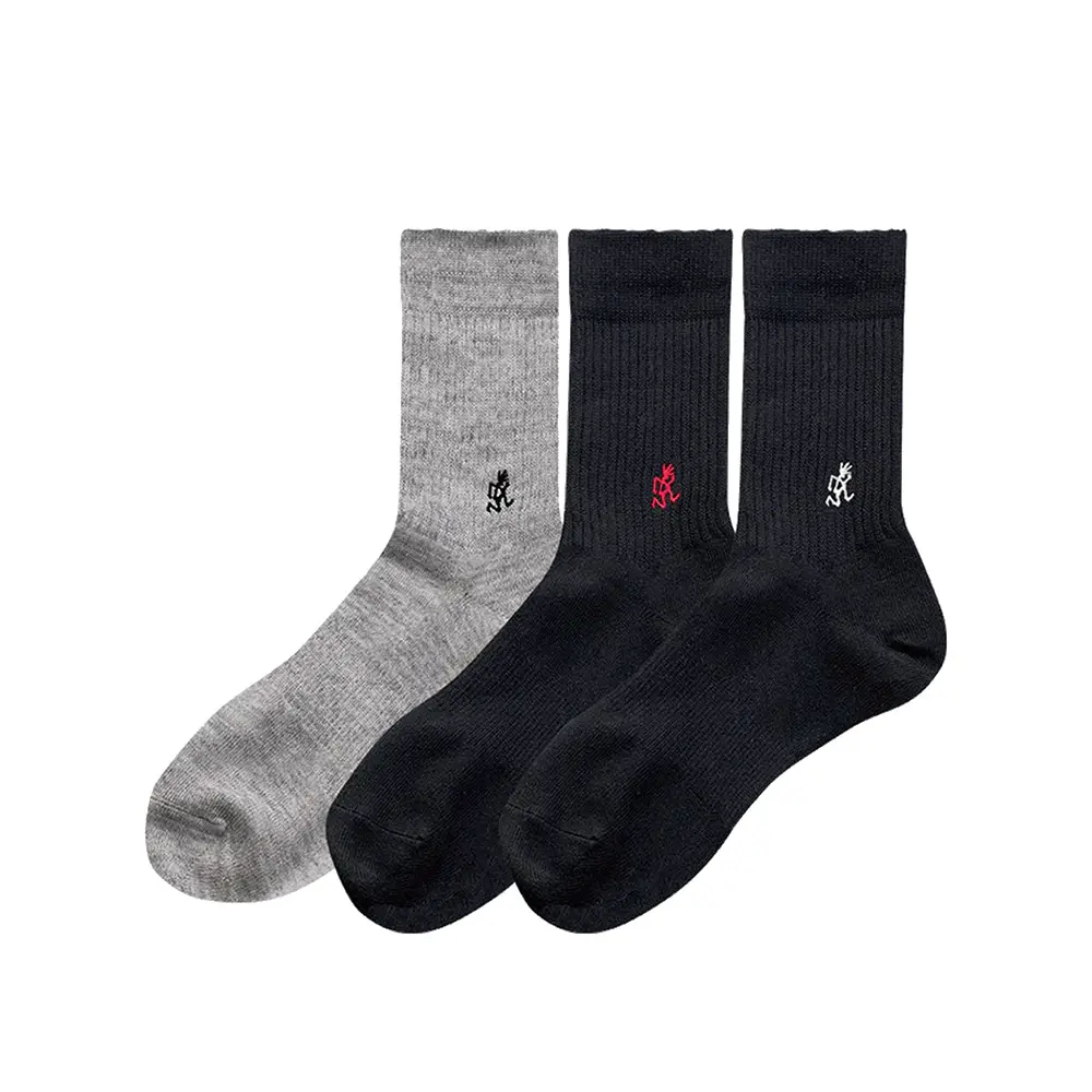 Gramicci Basic Crew Socks - 3 Pack - Image 2