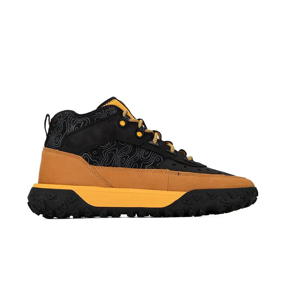 Greenstride Motion 6 Super Oxford Shoes 'Jet Black Wheat'