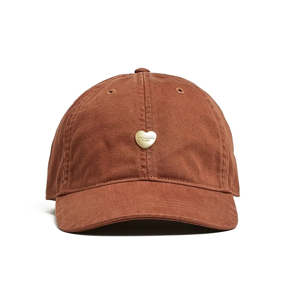 Heart Metal Cap 'Hamilton Brown Silver'