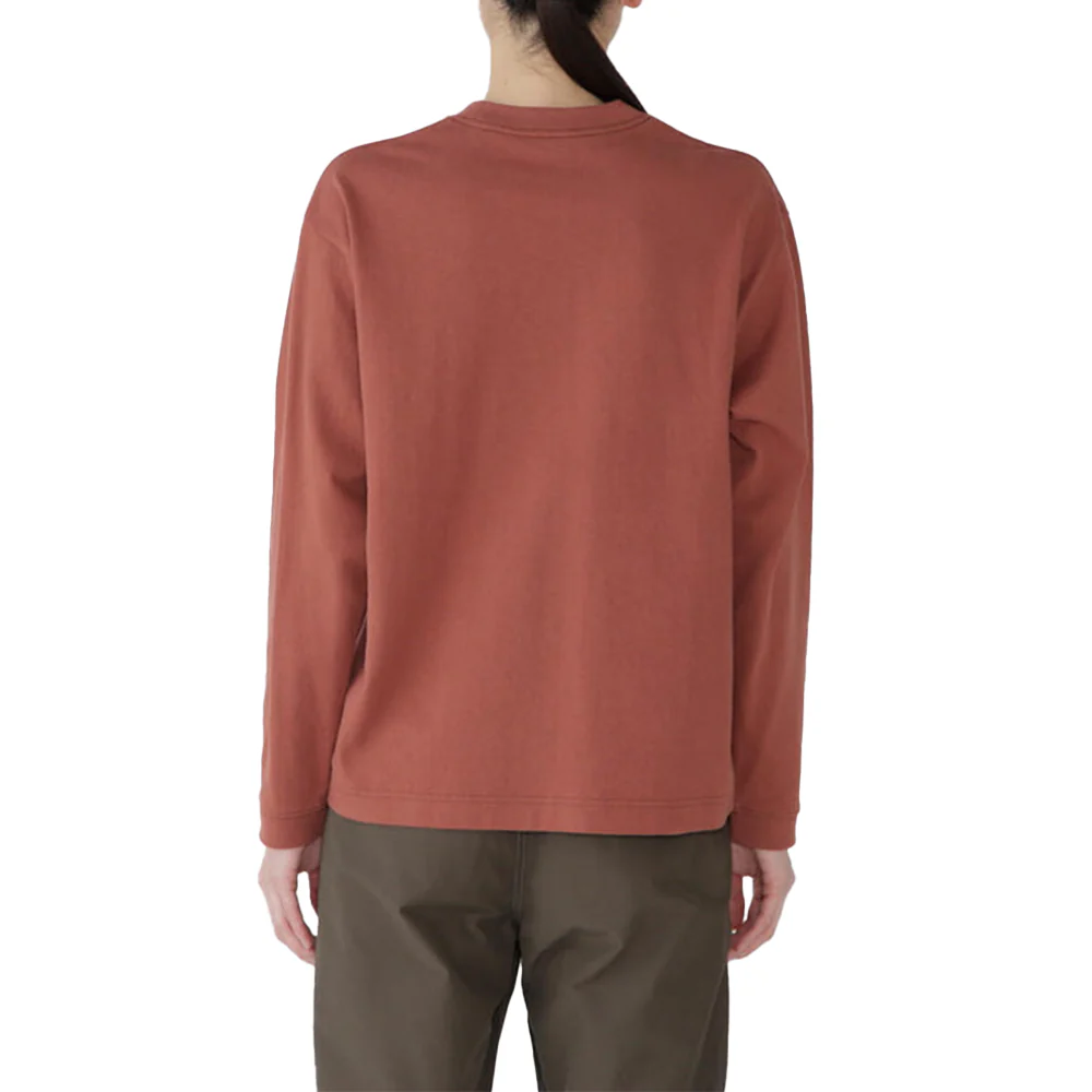 Heavy Cotton Pocket LS Tee 'Red' - Image 8