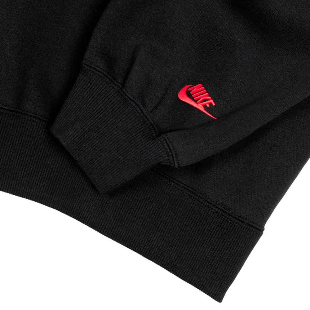 Jordan Brooklyn Fleece Crewneck Sweatshirt 'Black' - Image 3