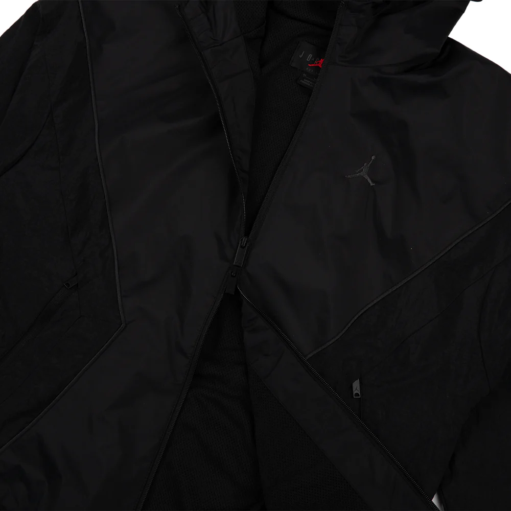 Jordan Brooklyn Hooded Draft Jacket 'Black' - Image 5