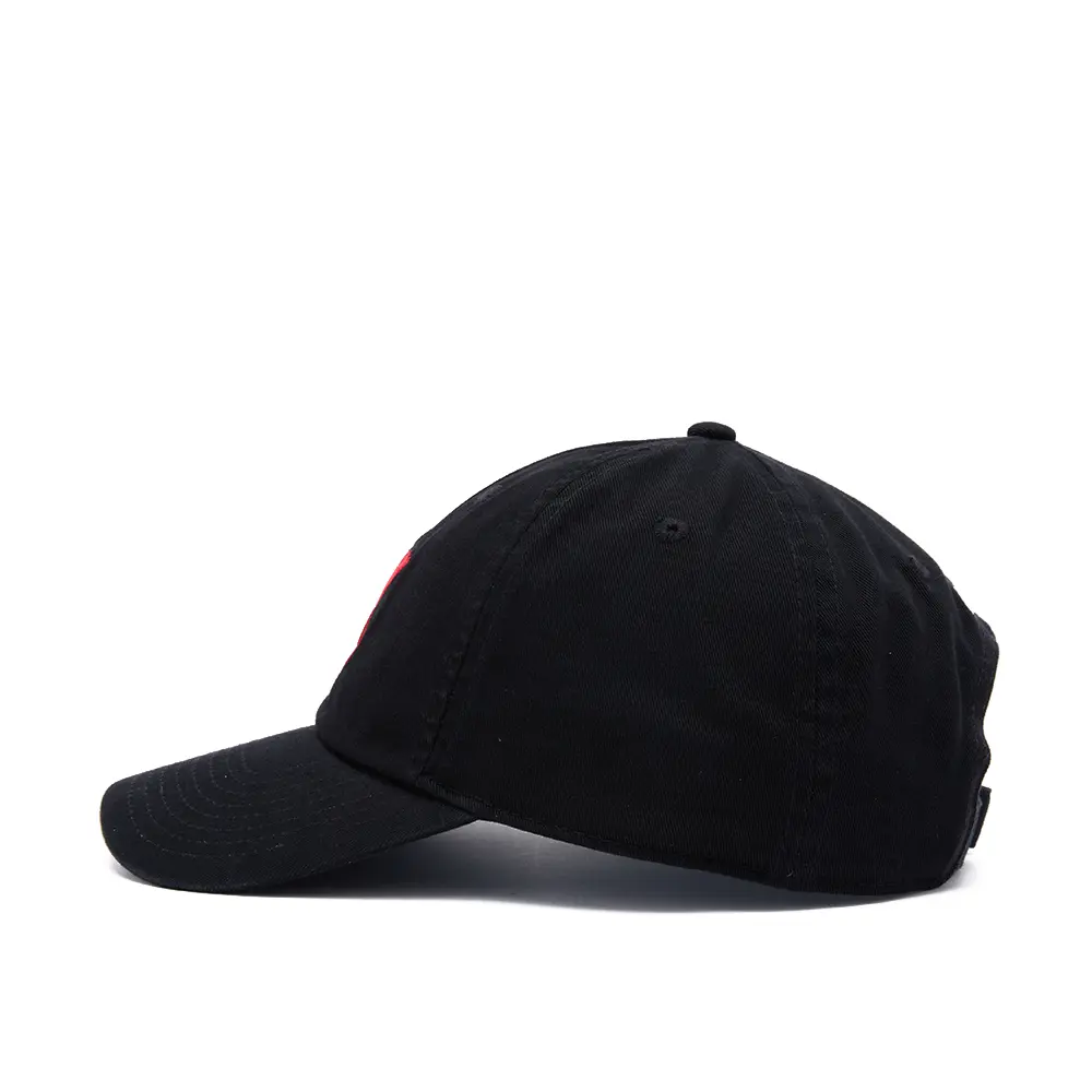 Jordan Club Unstructured Curved-Bill Hat 'Black White' - Image 3