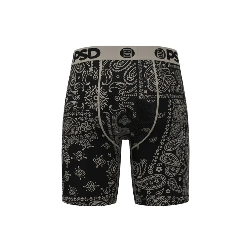 Khaki Paisley Boxer Briefs - Image 4