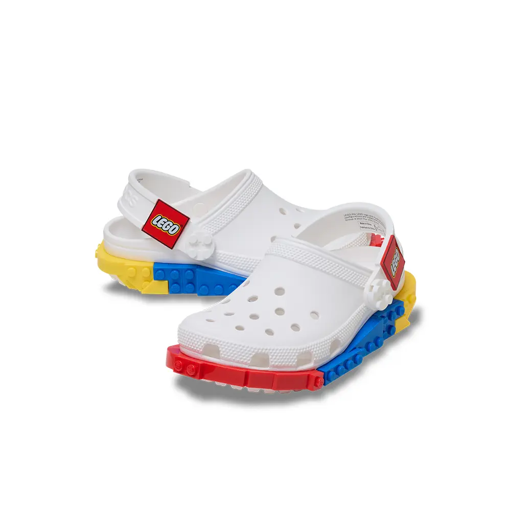 Kids LEGO® Creativity Clog 'White' - Image 7