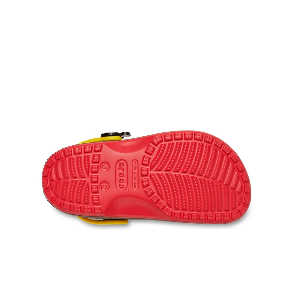Kids Mickey Mouse Classic Clog 'Black Red' - Image 5