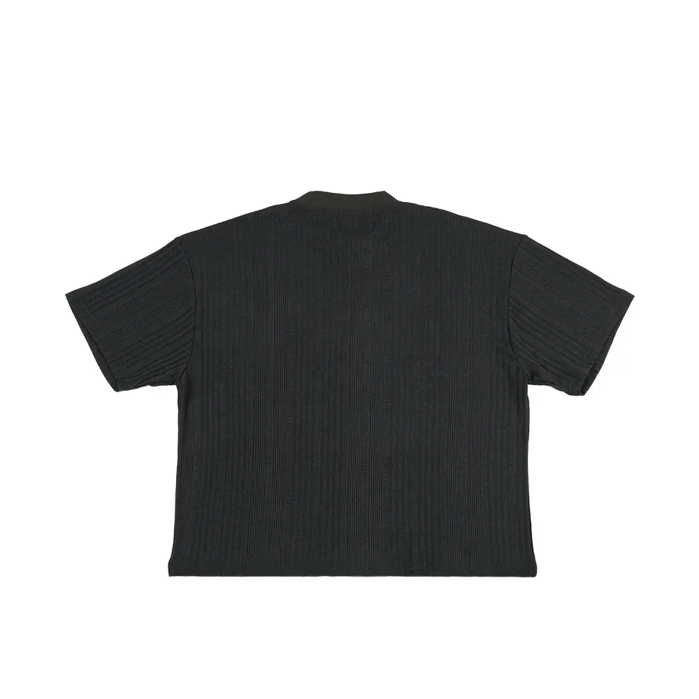 Knit Stripe Tee 'Navy' - Image 2