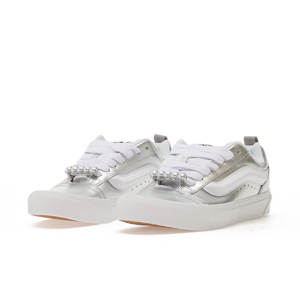 Knu Skool 'Metallic Leather Silver' - Image 2