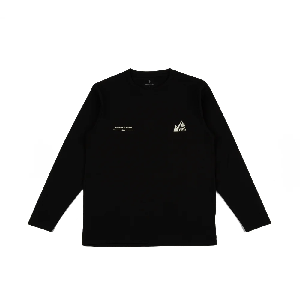 Mountain Of Moods Satoyama Long Sleeve T-Shirt 'Black'