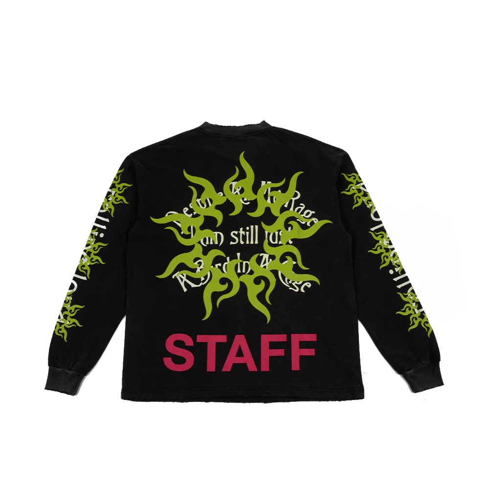 Nailhead Longsleeve 'Washed Black' - Image 2