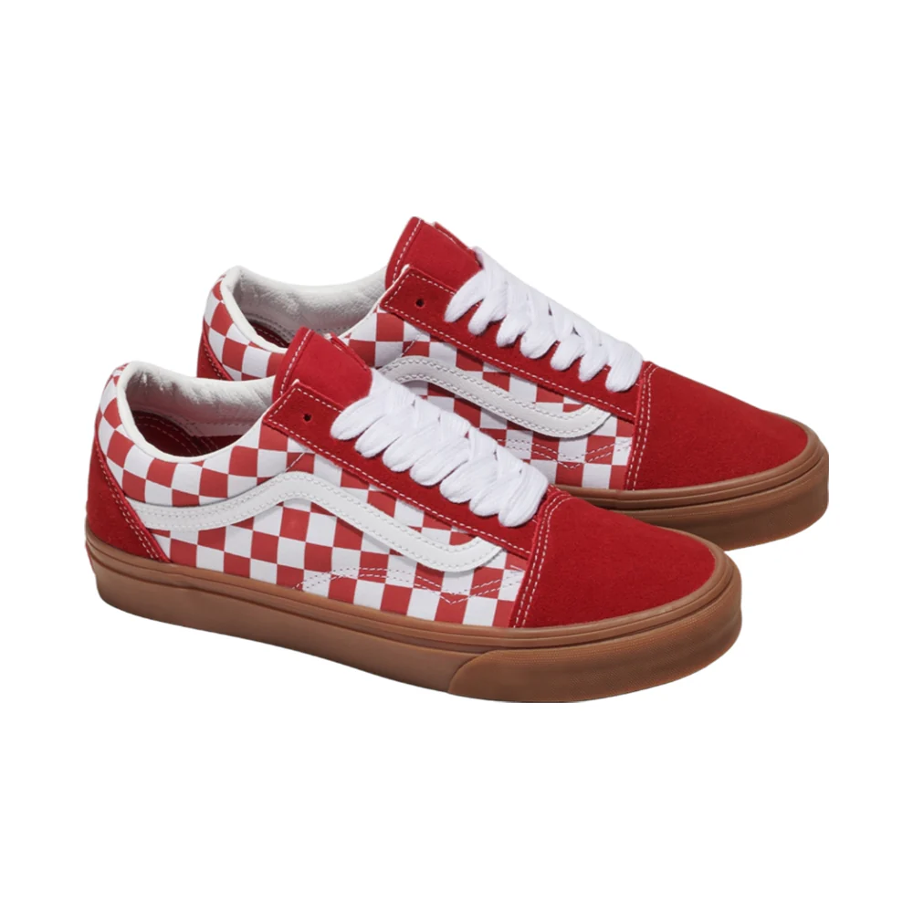 Old Skool 'Fat Lace Checker Red' - Image 2