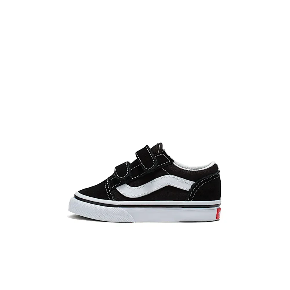 Old Skool Hook And Loop Shoes TD 'Black' - Image 3