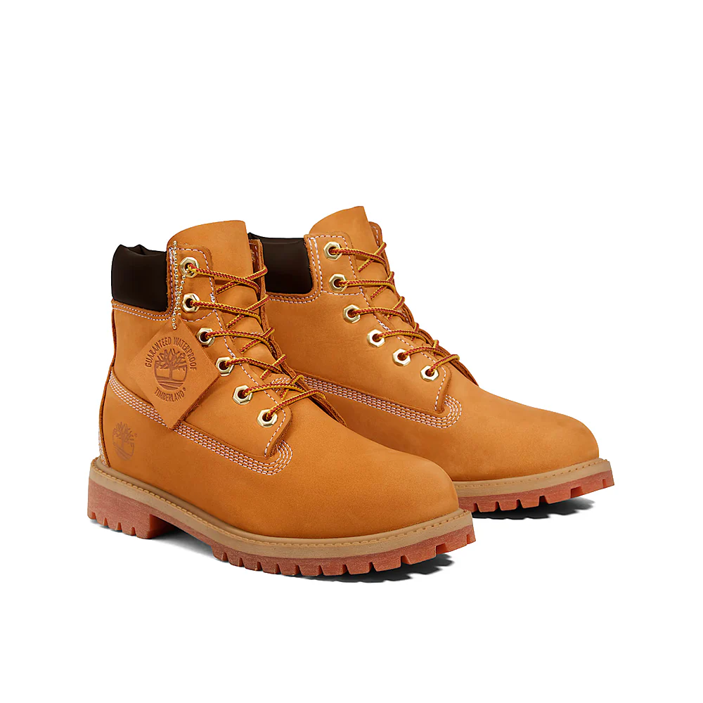 Premium 6-Inch Waterproof Boots GS 'Wheat Nubuck' - Image 2