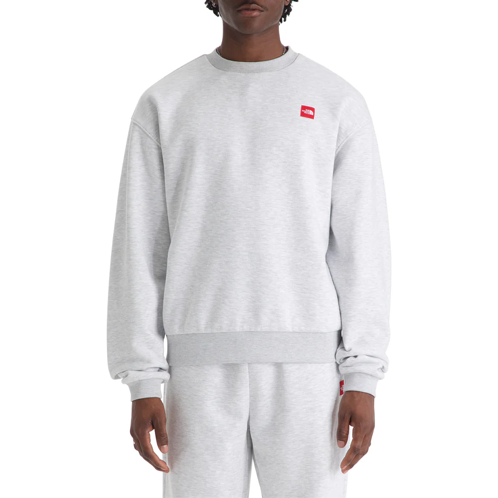 Red Box Crewneck 'TNF Classic Grey Heather' - Image 2
