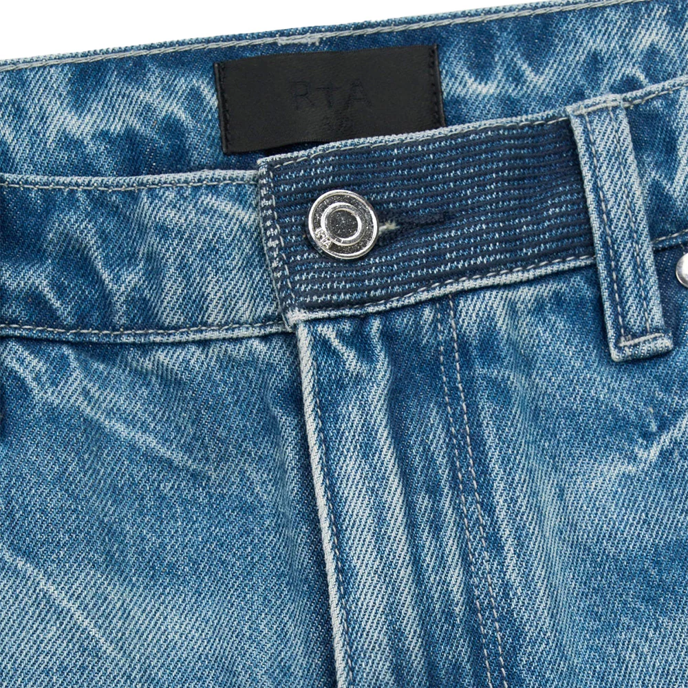 Ricardo Slim Fit Jean 'Blue Steel' 3D Cross - Image 5