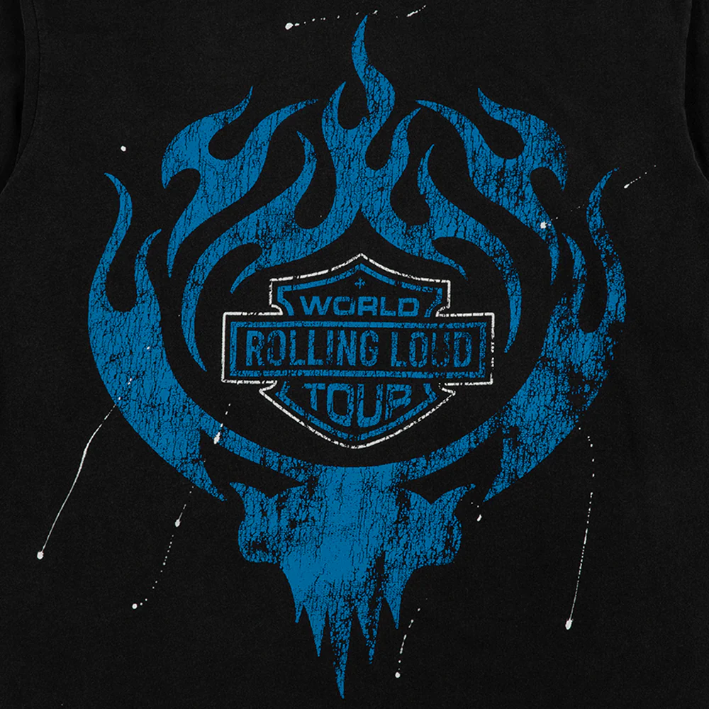 RL Moto Club Longsleeve 'Washed Black' - Image 3