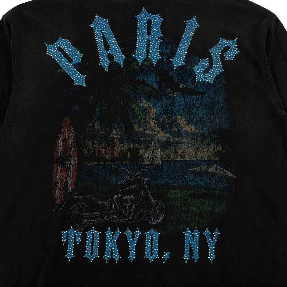 RL Moto Club Longsleeve 'Washed Black' - Image 7
