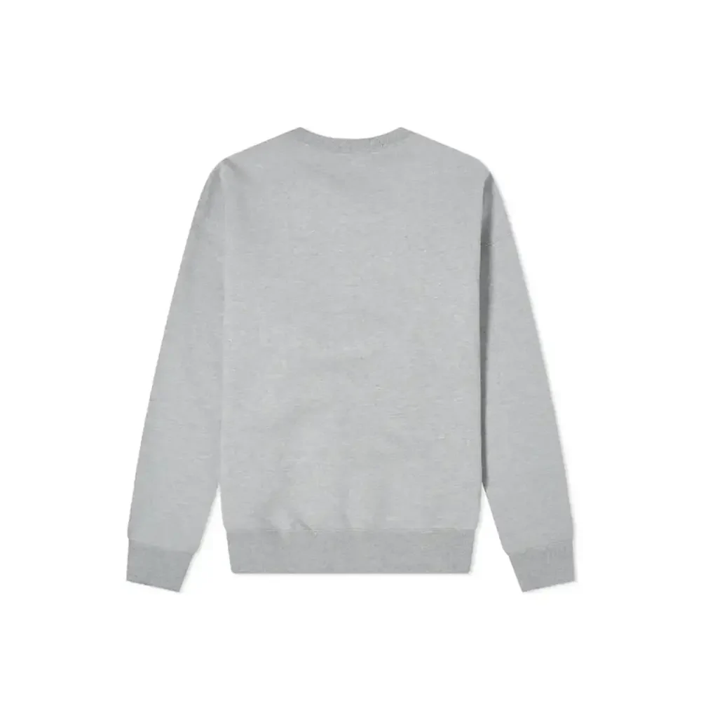 Solo Swoosh Fleece Crew 'Grey' - Image 2