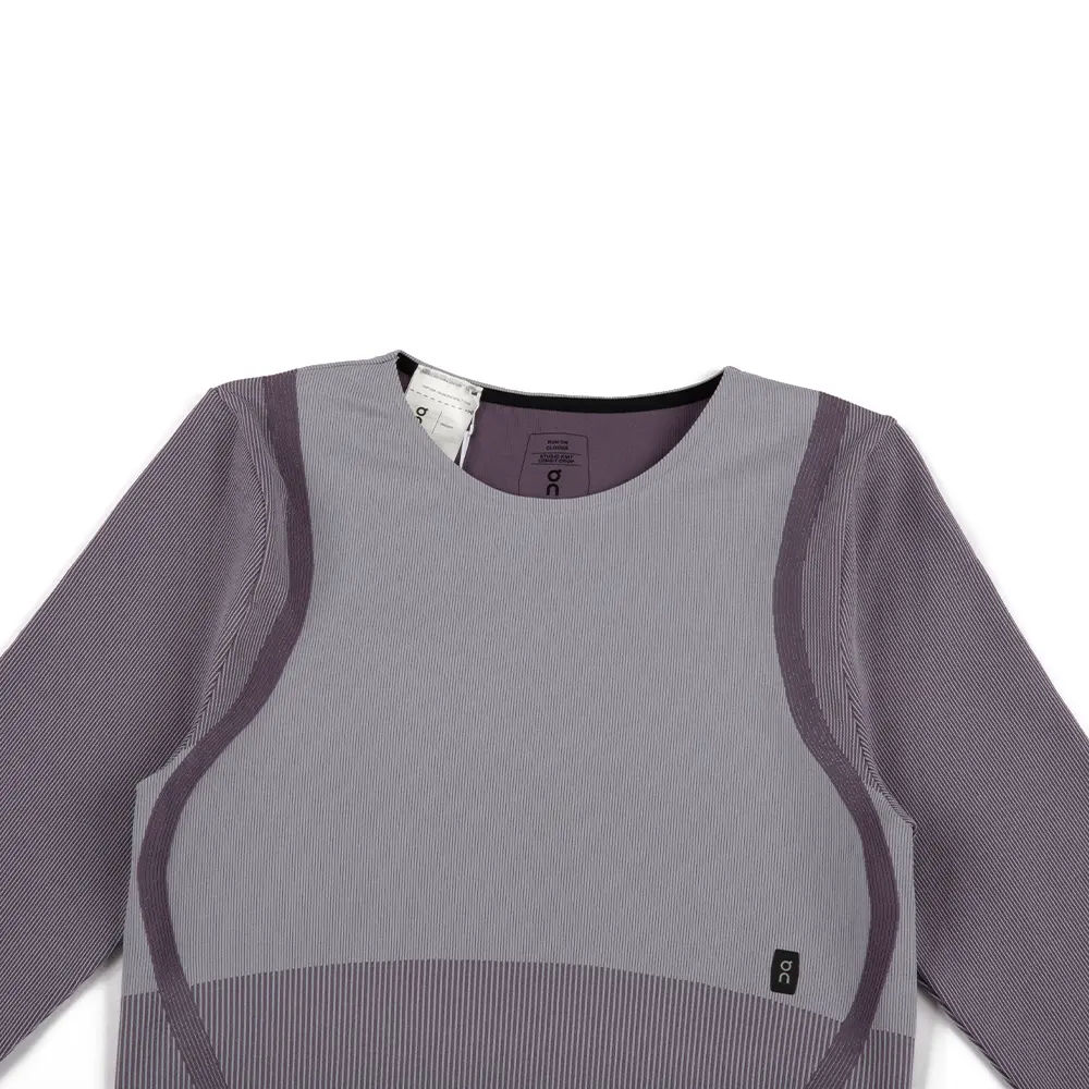 Studio Knit Long-T Crop 'Lilac Cosmos' - Image 3