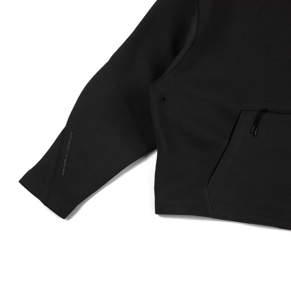 Tech Fleece Pullover Hoodie 'Anthracite Black' - Image 4