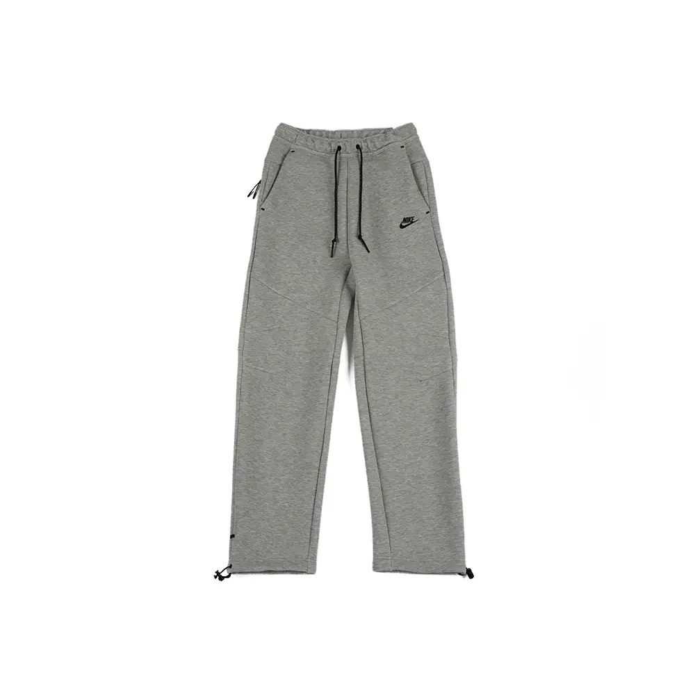 Tech Open-Hem Fleece Pants 'Dark Grey Heather'